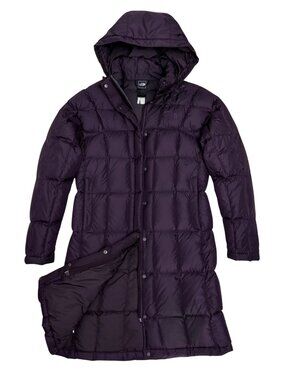 The North Face 600 Down Fill Long Coat Winter Puffer Parka Jacket Womens Small